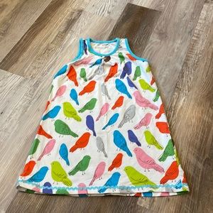 Little girls summer bird dress